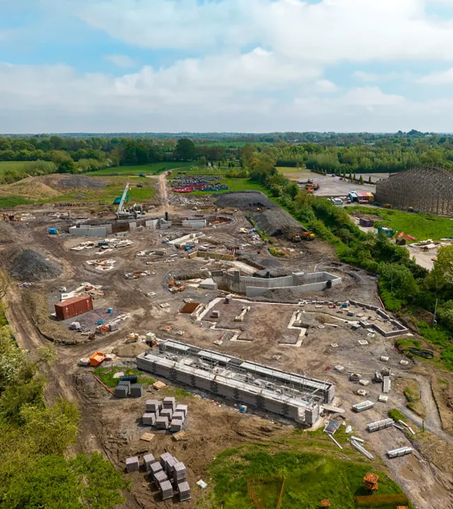 Emerald park - Tir Na Nog Rollercoaster